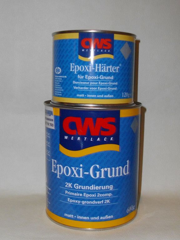 CWS epoxy grondverf basis verf voor na het stralen