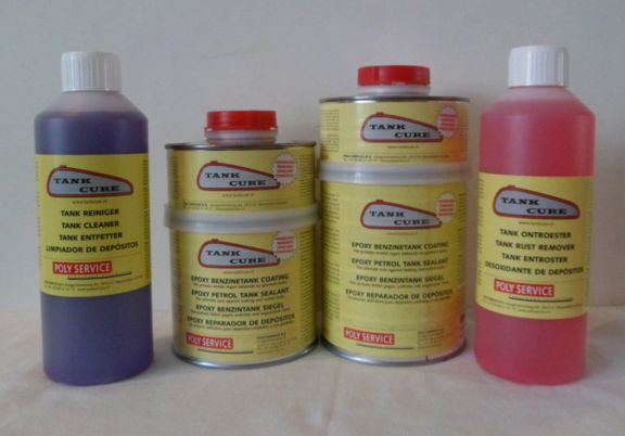 Tank Cure producten Tank Cure tankreiniger, epoxy tankcoating en tankontroester van Poly Service
